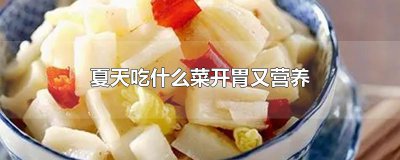 ​夏天吃什么菜开胃又营养