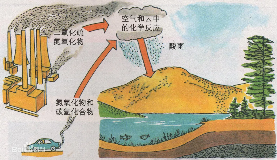 酸雨的主要成分（酸雨的具体形成过程讲解）