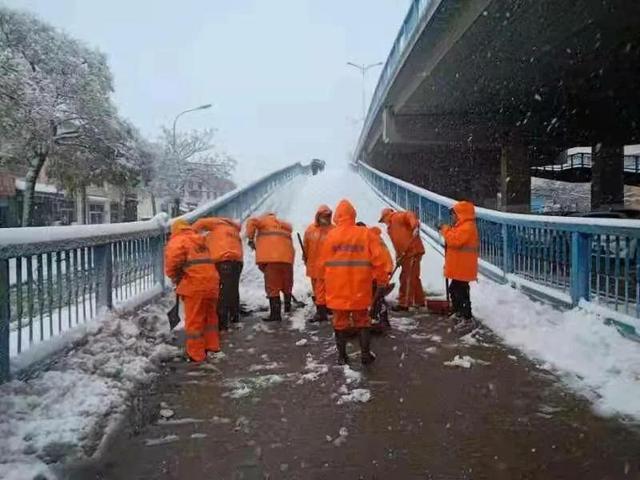 济南下雪是什么样子（山东济南等地下雪场景）(6)