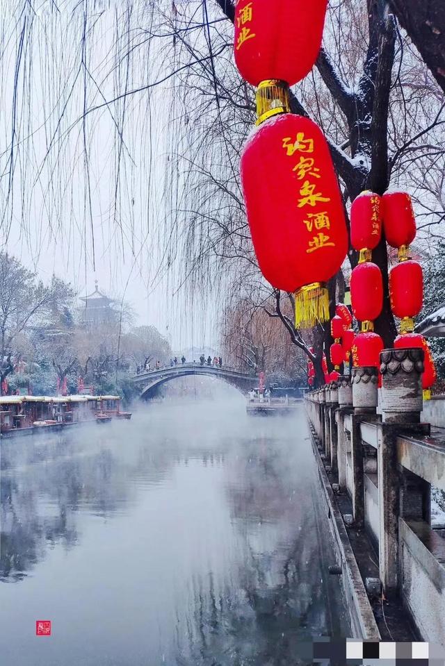 济南下雪是什么样子（山东济南等地下雪场景）(7)