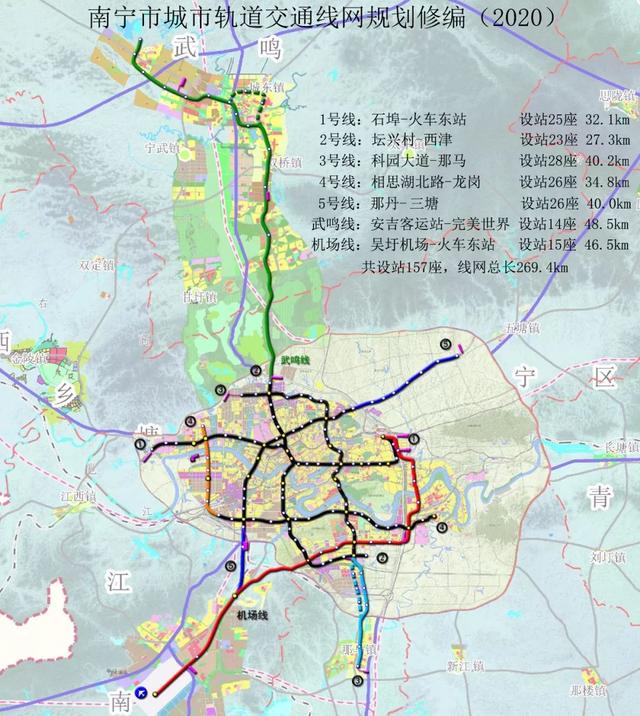 广西未来规划地铁城市（广西又有个城市要建轻轨啦）(2)