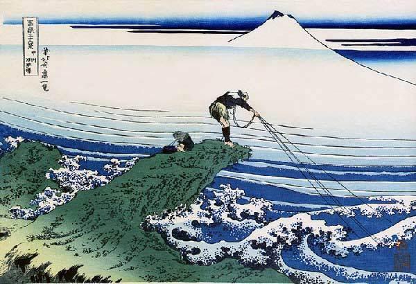 八大仙人绘画风格（浮世绘名画神奈川冲浪里是怎么画出来的）(52)