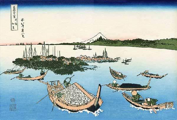 八大仙人绘画风格（浮世绘名画神奈川冲浪里是怎么画出来的）(23)