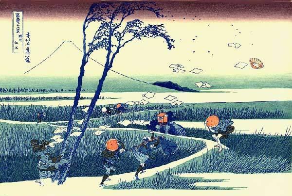 八大仙人绘画风格（浮世绘名画神奈川冲浪里是怎么画出来的）(42)