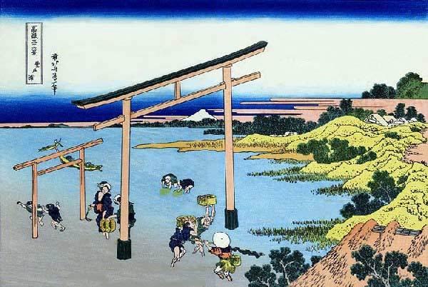 八大仙人绘画风格（浮世绘名画神奈川冲浪里是怎么画出来的）(25)