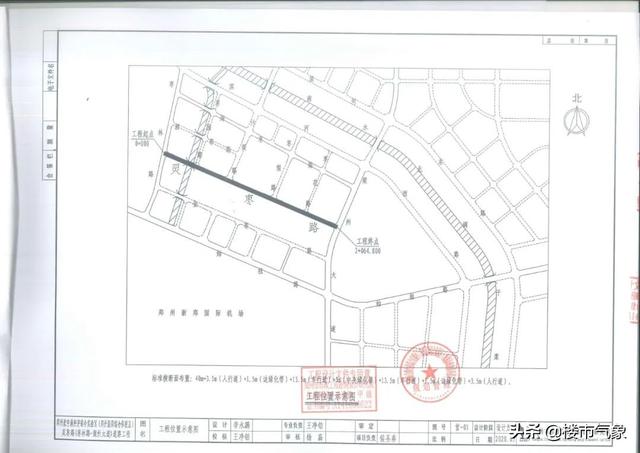 郑州港区地铁规划图最新（郑州港区七大片区46条道路规划）(9)