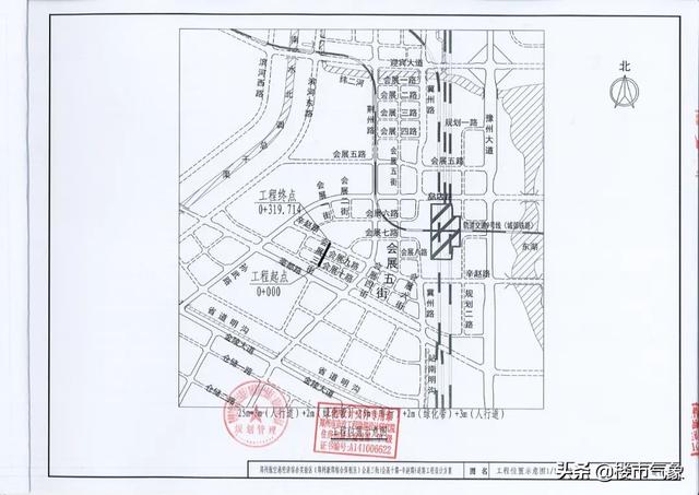 郑州港区地铁规划图最新（郑州港区七大片区46条道路规划）(58)