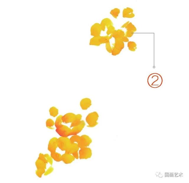 王成喜写意梅花的画法教程（图文教程白梅红梅）(22)