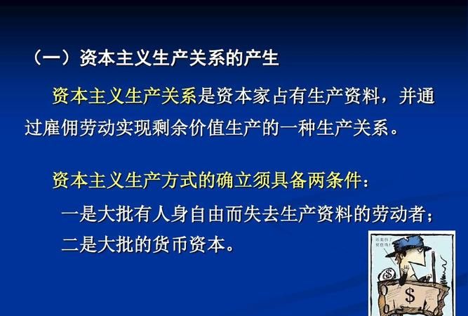 资本论研究的是资本主义生产方式及其矛盾