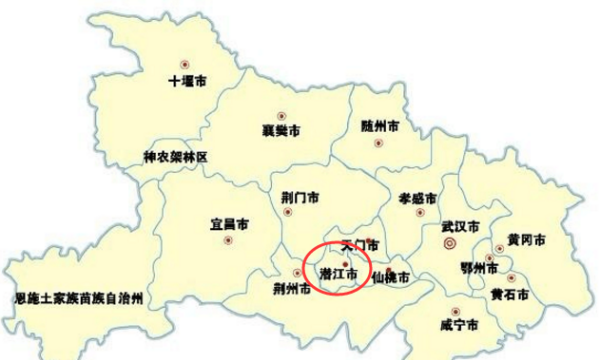 潜江市属于哪个市,潜江属于湖北哪个市图4