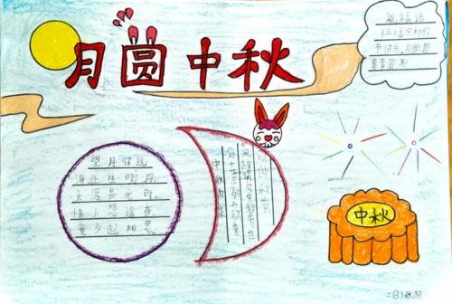 小学生手抄报中秋节内容(小学生手抄报中秋节主题)-第1张图片-