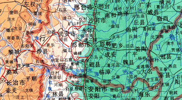 漳河为什么是海河支流卫运河的支流