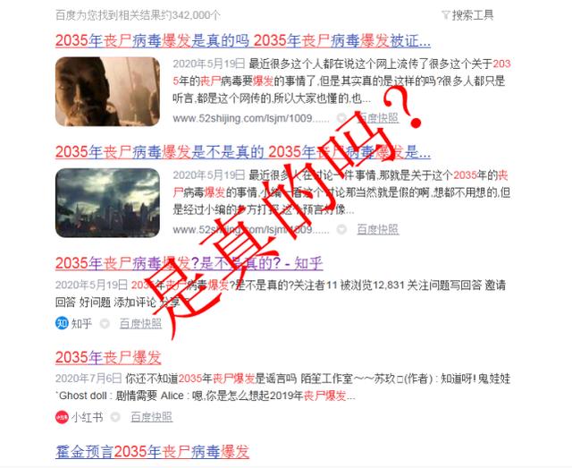 2035年丧尸病毒预言真的吗（2035年丧尸病毒爆发）(1)