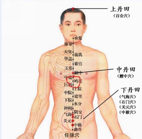 丹田的准确位置图和作用（带你深入了解丹田）(1)