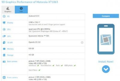 ​motog2手机参数（5寸屏MotoG2配骁龙400或为千元机）