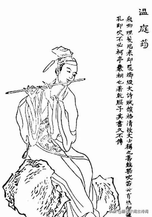 温庭筠简介及生平（温庭筠：花间鼻祖，落笔升蝶慰群芳）