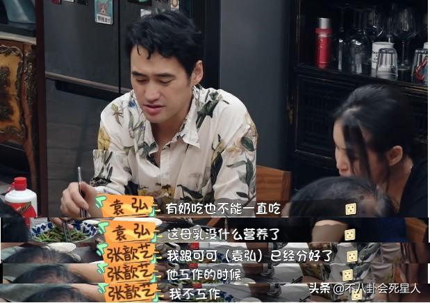 袁妈不满张歆艺出去工作，袁弘为护老婆直接怼：严重的话会离婚