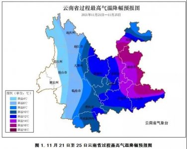 ​瑟瑟发抖！强冷空气来袭！楚雄气温最大跌幅将超过10℃