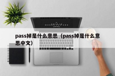 ​pass掉是什么意思（pass掉是什么意思中文）