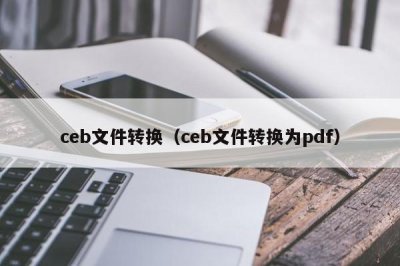 ​ceb文件转换（ceb文件转换为pdf）