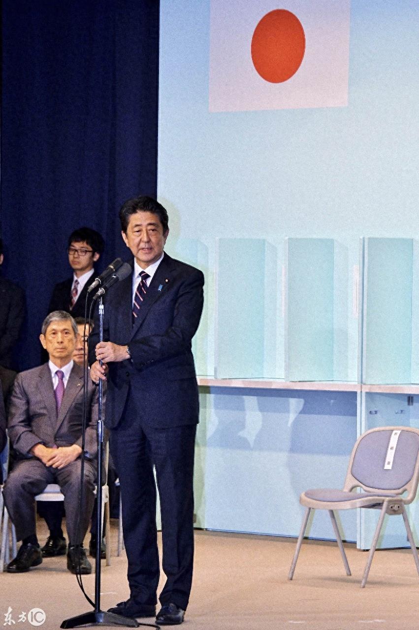 日本：首相安倍晋三连任日本东京自民党主席